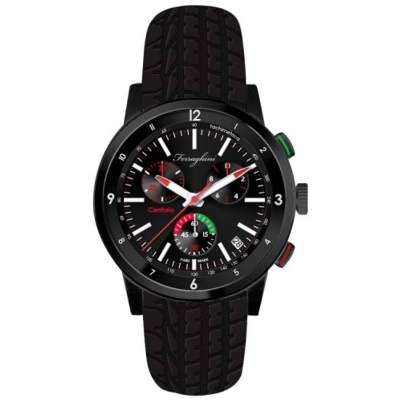 Športové hodinky zn.Ferraghini, čierna Športové hodinky zn.Ferraghini, čierna